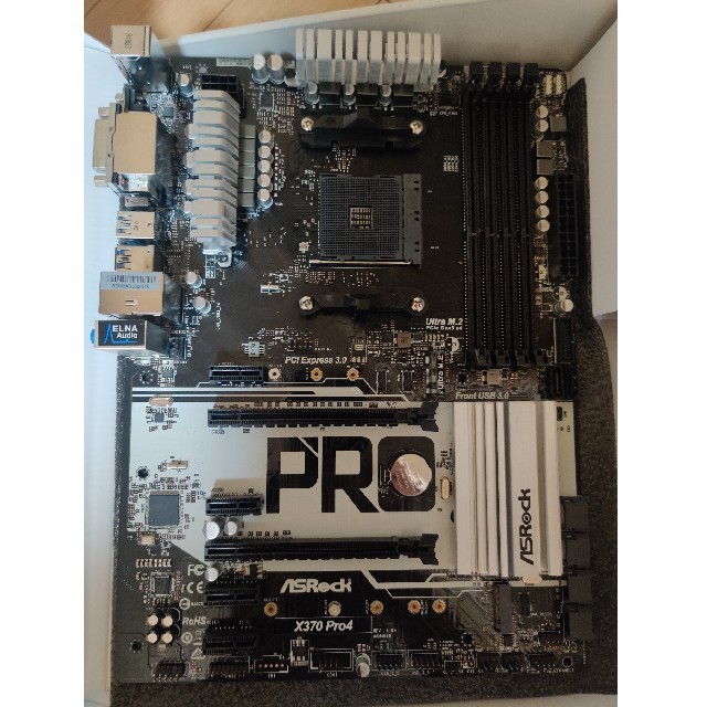 Asrock x370 pro4 動作品 美品