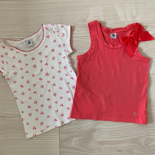 PETIT BATEAU(プチバトー)のプチバトー　キッズカットソー&肌着 キッズ/ベビー/マタニティのキッズ服女の子用(90cm~)(その他)の商品写真