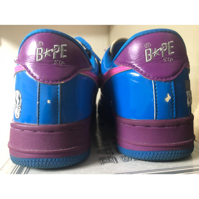 A BATHING APE(アベイシングエイプ)のAPE BAPESTA SILVER SURFER US9.5 メンズの靴/シューズ(スニーカー)の商品写真