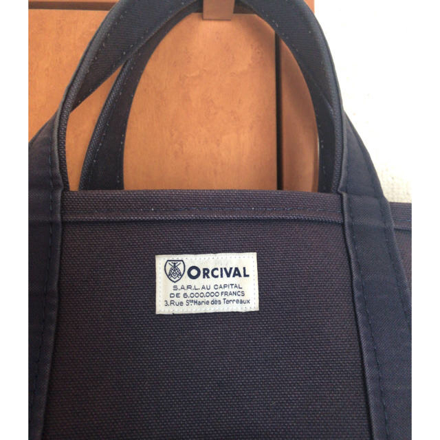 ORCIVAL(オーシバル)のオーシバル　トートバッグ　ネイビー レディースのバッグ(トートバッグ)の商品写真