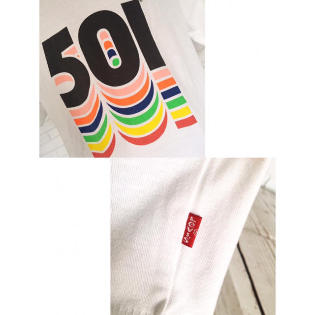 Levi's(リーバイス)の新品未使用タグ付き Levi's Tシャツ 501 ロゴ グラフィック 半袖 メンズのトップス(Tシャツ/カットソー(半袖/袖なし))の商品写真