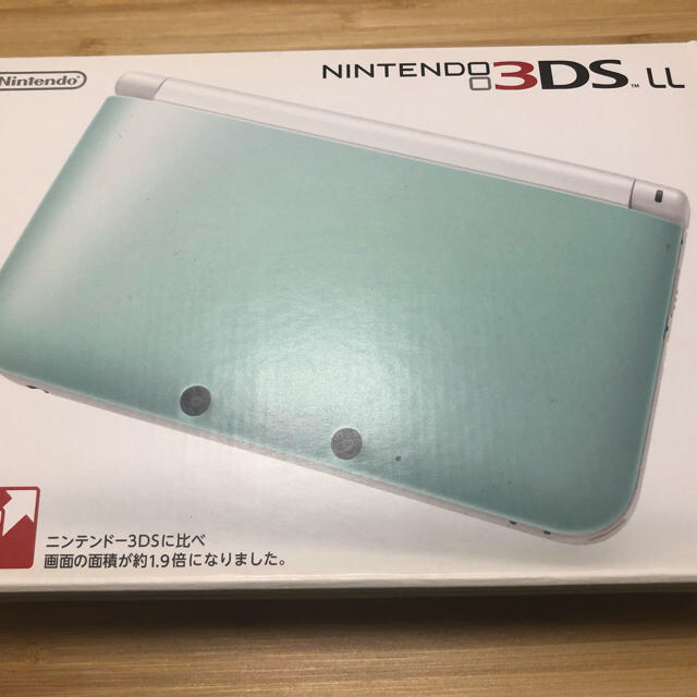 値下げ！ニンテンドー3DS LL ミント×ホワイト 2