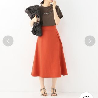 Spick & Span(ひざ丈スカート ・ オレンジ/橙色系)のフリマ Spick & Span(ひざ丈スカート ・ オレンジ/橙色系)のフリマ