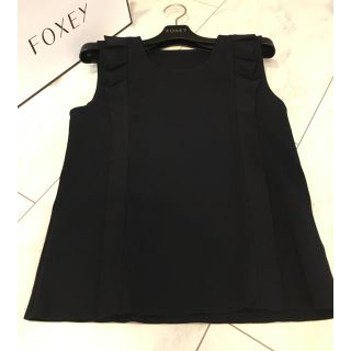 フォクシー(FOXEY)の美品　フォクシー  タンクトップ　40(タンクトップ)