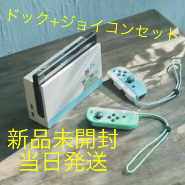 あつまれ どうぶつの森 ニンテンドースイッチ ドック ジョイコン