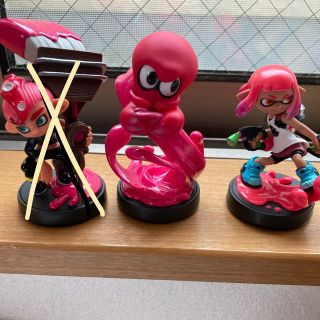 ニンテンドースイッチ(Nintendo Switch)のスプラトゥーン2 amiibo タコ、ガール(その他)