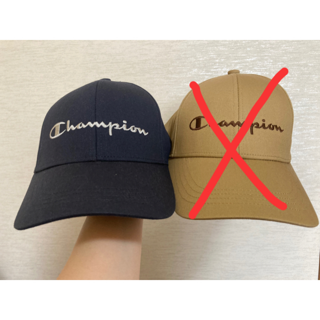 Champion(チャンピオン)の【　なおたろう様専用　】champion  キャップ　ネイビー メンズの帽子(キャップ)の商品写真