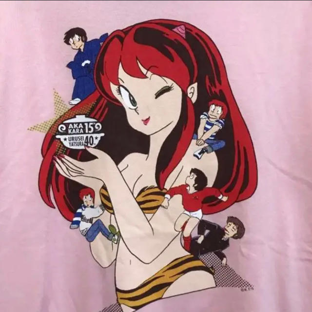 ラムちゃん✨赤からコラボtシャツ✨新品未使用 レディースのトップス(Tシャツ(半袖/袖なし))の商品写真