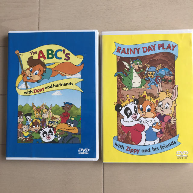 Disney(ディズニー)のワールドファミリー Zippy DVD  キッズ/ベビー/マタニティのおもちゃ(知育玩具)の商品写真