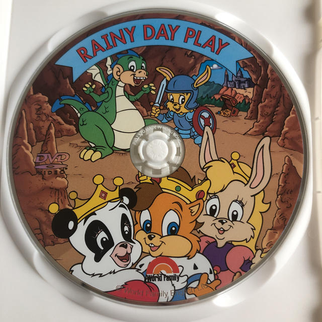 Disney(ディズニー)のワールドファミリー Zippy DVD  キッズ/ベビー/マタニティのおもちゃ(知育玩具)の商品写真