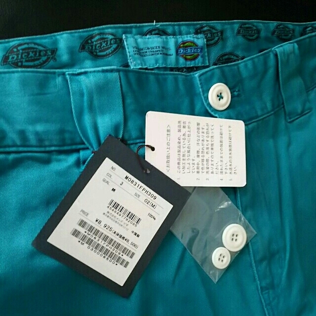 Dickies(ディッキーズ)のDickies新品タグ付ブルー系綿パンM メンズのパンツ(デニム/ジーンズ)の商品写真