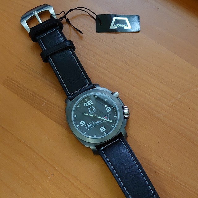 OFFICINE PANERAI(オフィチーネパネライ)のイタリア製　未使用品　アノーニモ　ANONIMO　腕時計 メンズ機械式パネライ メンズの時計(腕時計(アナログ))の商品写真