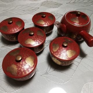⚫bao様専用九谷焼(永楽)茶器セット(陶芸)