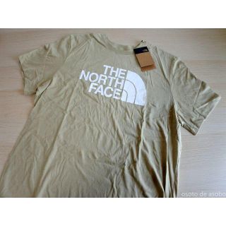 ザノースフェイス(THE NORTH FACE)の★ ノースフェイス ハーフドーム Tシャツ USメンズXL ツイルベージュ(Tシャツ/カットソー(半袖/袖なし))