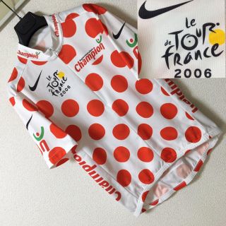 ナイキ(NIKE)のイタリア製◆NIKE ナイキ◆ ツールドフランス サイクルジャージ 山岳賞 M(ウエア)