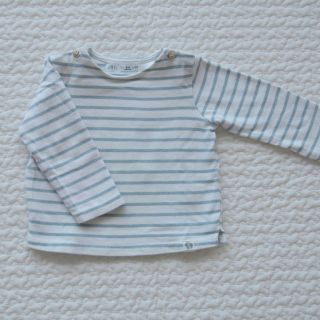 ザラキッズ(ZARA KIDS)の♡3710様専用♡ボーダー ロンT トップス　ザラベビー  70(Ｔシャツ)