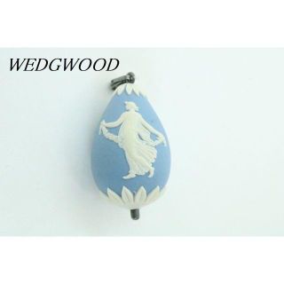 ウェッジウッド(WEDGWOOD)の【U255】WEDGWOOD ジャスパー ネックレス トップ シルバー(ネックレス)