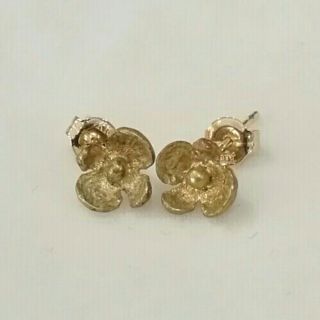 カオル(KAORU)の《KAORU》花モチーフピアス✡18K　(送料込み)(ピアス)