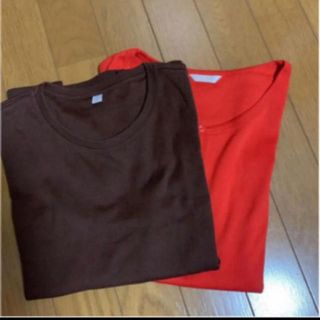 ユニクロ(UNIQLO)のユニクロTシャツ2枚セット(Tシャツ(半袖/袖なし))