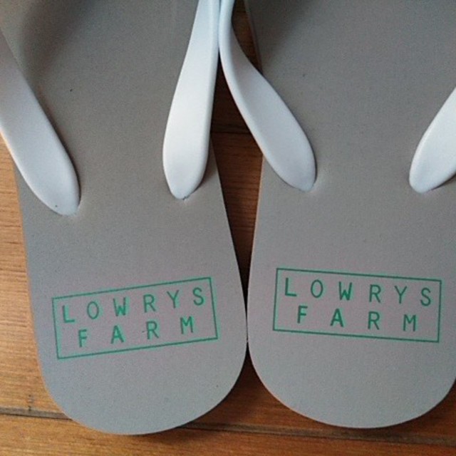 LOWRYS FARM(ローリーズファーム)のLOWRYS FARM　非売品ビーサン レディースの靴/シューズ(ビーチサンダル)の商品写真