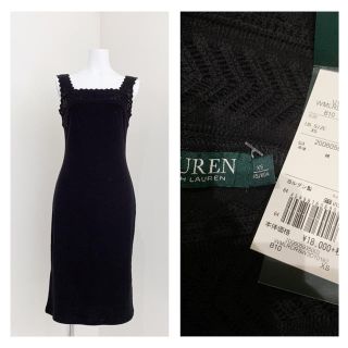 ラルフローレン(Ralph Lauren)のLauren ralph lauren 新品　ストレッチコットン　ワンピース(ひざ丈ワンピース)