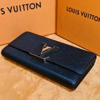 ルイヴィトン(LOUIS VUITTON)のLOUIS VUITTON◆ポルトフォイユカプシーヌ長財布◆美品(長財布)