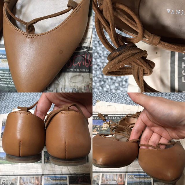 VANILA MOON ヴァニラ・ムーン レースアップ パンプス 最終価格 2