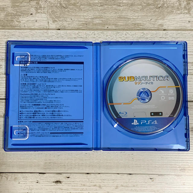 PlayStation4(プレイステーション4)のSubnautica サブノーティカ PS4 エンタメ/ホビーのゲームソフト/ゲーム機本体(家庭用ゲームソフト)の商品写真