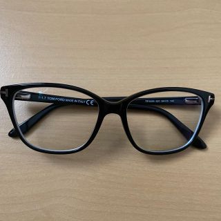 トムフォード(TOM FORD)のトムフォード黒縁眼鏡(ウェリントンタイプ)アジアンフィット(サングラス/メガネ)