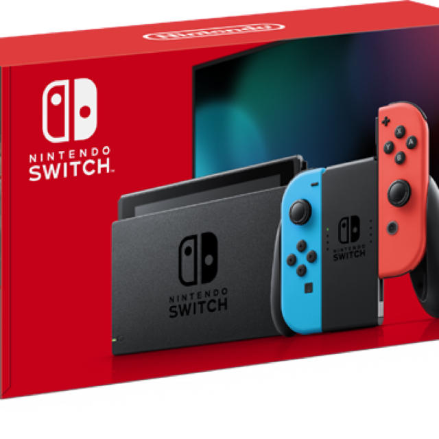 ニンテンドー　スイッチ　本体　新品　新型　ネオンブルー　ネオンレッド