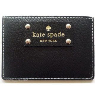 新品 ケイトスペード カードケース kate spade 名刺入れ 黒 グラハム(名刺入れ/定期入れ)