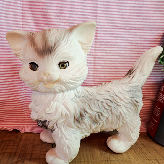 エドワードモブレイ 猫 ラバードール フィギュア レトロ ビンテージアンティーク