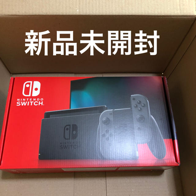 Nintendo Switch 本体 グレー 新品未開封家庭用ゲーム機本体