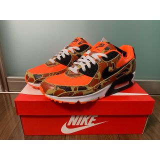 ナイキ(NIKE)のAIR MAX 90 Orange Duck Camo 27cm エアマックス(スニーカー)