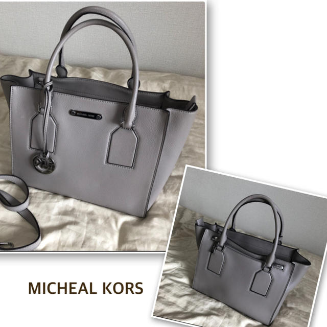 MICHAEL KORS - 【MICHEAL KORS】グレーショルダーバッグ