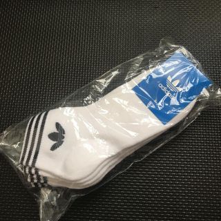 アディダス(adidas)のアディダス トレフォイル アンクルソックス 3足組み (ソックス)