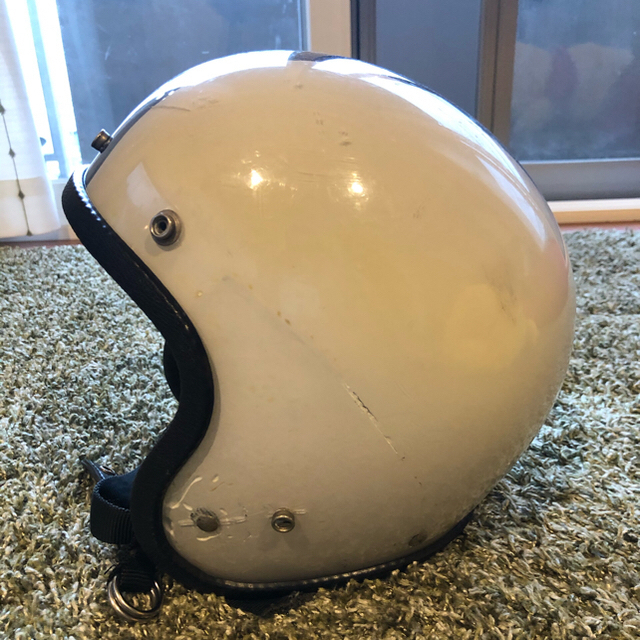 BUCO GT オリジナル ビンテージ ヘルメット 希少 黒白 59cm ブコ | www