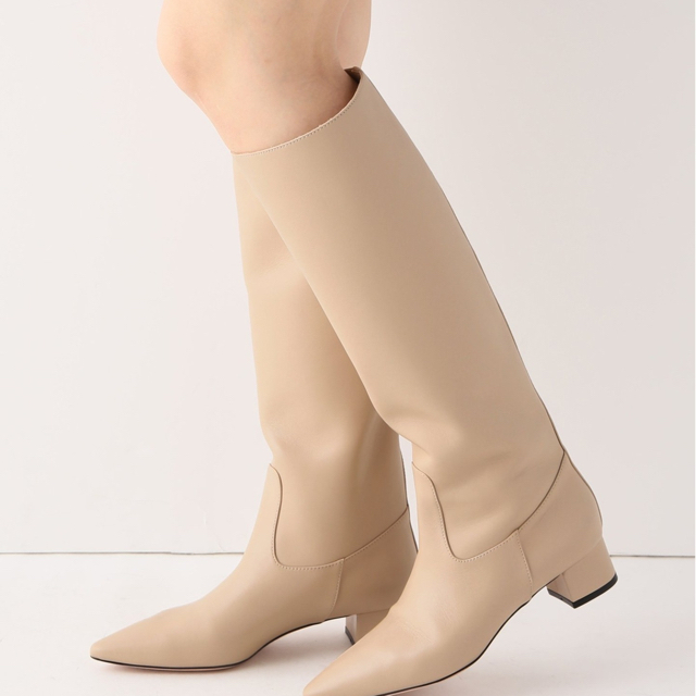 ペリーコ ロングブーツ ベージュ size38
