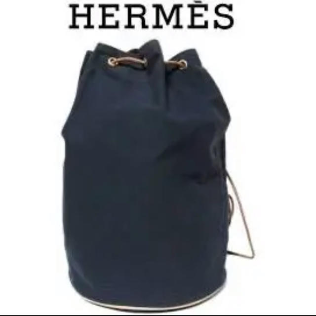 Hermes(エルメス)のVINTAGE HERMES ポロション ミミル　黒 レディースのバッグ(ショルダーバッグ)の商品写真