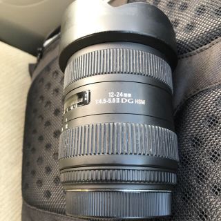 シグマ(SIGMA)のシグマ　12-24 f4.5-5.6 II dg hsm 訳有り限定価格！(レンズ(ズーム))