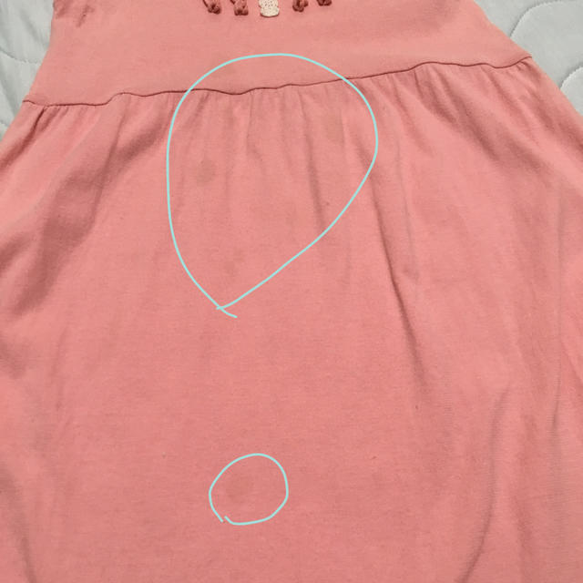 3can4on(サンカンシオン)のサンカンシオン ピンク色ワンピース 130 キッズ/ベビー/マタニティのキッズ服女の子用(90cm~)(ワンピース)の商品写真