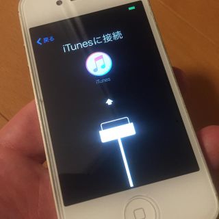 アイフォーン4？4s？ ジャンク データ消去願います(スマートフォン本体)