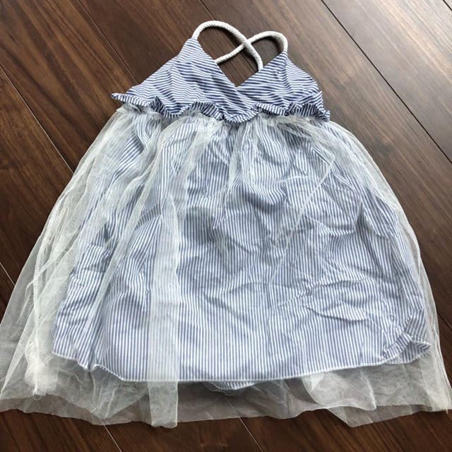 ap *♡ 様専用 キャミソール チュールワンピース  120cm キッズ/ベビー/マタニティのキッズ服女の子用(90cm~)(ワンピース)の商品写真