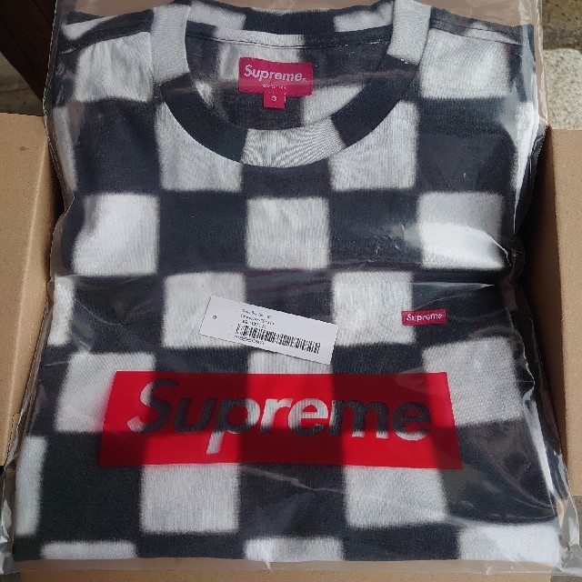 supreme smallbox  Tシャツ checkerboard S 新品