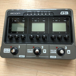 ズーム(Zoom)のzoom G3 本体(エフェクター)