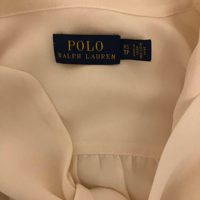 POLO RALPH LAUREN(ポロラルフローレン)のラルフローレン　シルクボータイブラウス レディースのトップス(シャツ/ブラウス(長袖/七分))の商品写真