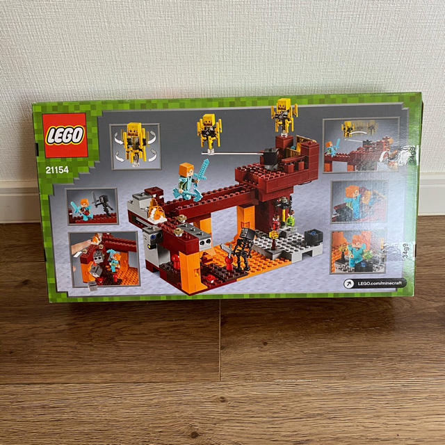 Lego(レゴ)のLEGO マインクラフト　ブレイズブリッジでの戦い キッズ/ベビー/マタニティのおもちゃ(知育玩具)の商品写真