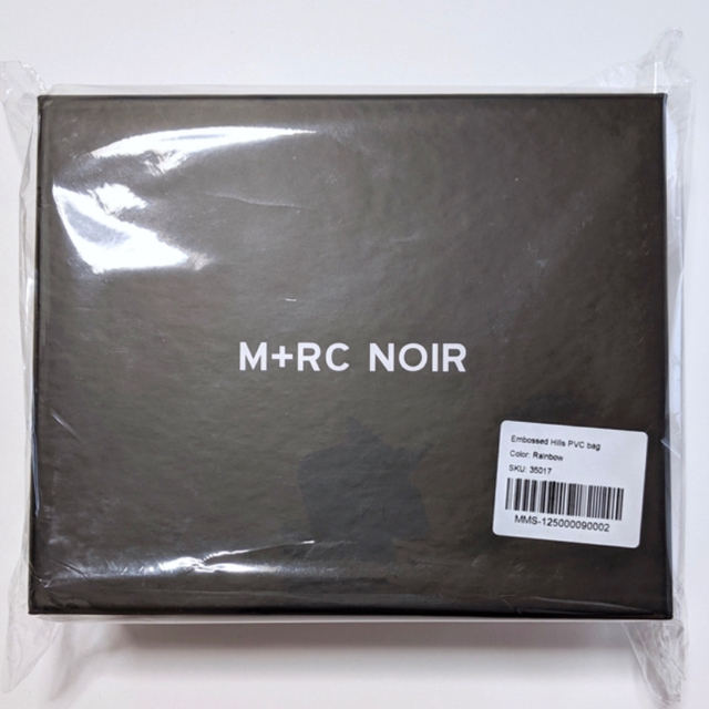 M+RC NOIR Embossed PVC Bag Rainbow
