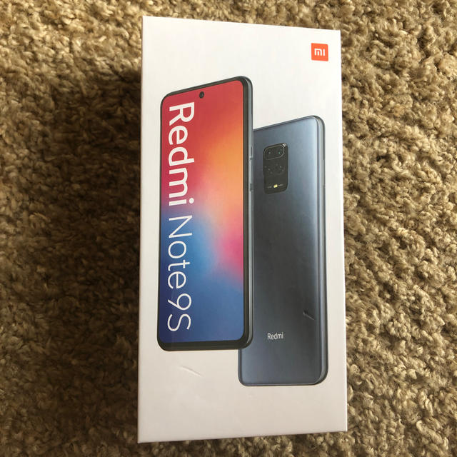 新品未開封 Redmi Note 9S 64GB Glacier White