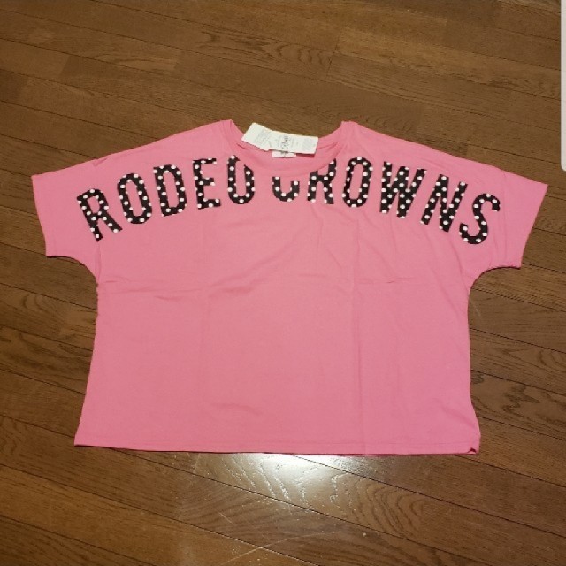 RODEO CROWNS(ロデオクラウンズ)のrodeo crowns ロデオクラウンズ　ドルマンTシャツ　PINK ピンク レディースのトップス(Tシャツ(半袖/袖なし))の商品写真